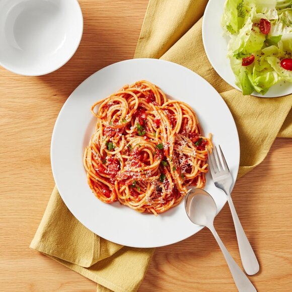 🆕Bowls 18-Piece White Dinnerware Set Lightweight Durable Microwave Solid Dishes - Picture 2 of 9